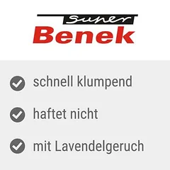 Super Benek Comfort Lavender, kraikas katėms, 10 L — 3 nuotrauka