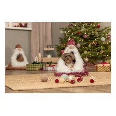 TRIXIE Xmas Guolis elfas 45 × 47 cm, burgundiškas, 1 vnt. — 3 nuotrauka