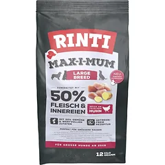 RINTI MAX-I-MUM Large Breed Vištiena didelėms veislėms 12kg