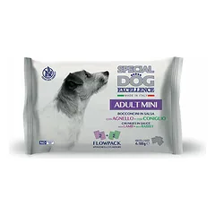 Special Dog Excellence Multipack Pouches Mini Adult su ėriena / triušiena, drėgnas maistas šunims 4x100 g
