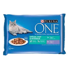 PURINA ONE drėgnas maistas katėms, ekonominė pakuotė 12 x 85 g — 2 nuotrauka