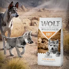 Wolf of Wilderness Junior "Soft - Wide Acres" su vištiena – begrūdis sausas maistas šunims, < 1,4 kg — 5 nuotrauka