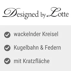 Designed by Lotte žaislas katėms Winni, medinis, Ø 22 x H 30 cm — 4 nuotrauka