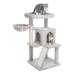 TRIXIE Junior Pepito draskyklė daugiaaukštė, 98cm, pilka