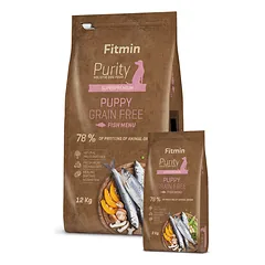 Fitmin Purity Puppy Fish sausas maistas šuniukams