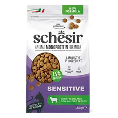 Schesir vieno baltymo sausas maistas katėms su ėriena, 1,5kg
