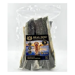 Real Dog Snacks Cod Skin Flats 200 g — 4 nuotrauka