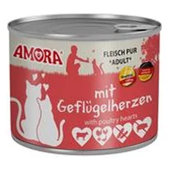 AMORA Cat Pur 6 x 200 g drėgnas maistas katėms — 4 nuotrauka