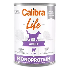 CALIBRA Dog Life Adult Lamb 400 g su ėriena