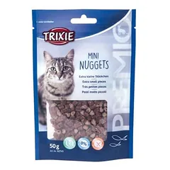 Trixie Trainer Snack Mini Nuggets papildas katėms su tunu ir vištiena, 50 g