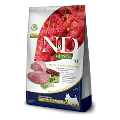 FARMINA N&D QUINOA - DOG Dry WEIGHT MANAGEMENT Lamb&Broccoli ADULT MINI 2,5 kg