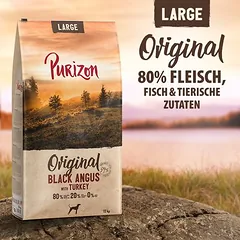 Purizon Large Black Angus mit Truthahn