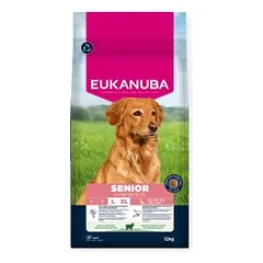Eukanuba Life Care Senior L sausas pašaras senyviems šunims su ėriena ir ryžiais, 12 kg