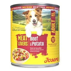 Josera Meat Lovers Menu Beef with Potato konservuotas maistas šunims su jautiena ir bulvėmis, 800 g
