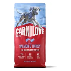 Carnilove Active Junior Large Breed Lachs & Truthahn