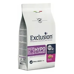 Exclusion Hypoallergenic šunų maistas su kiauliena ir žirniais S 2 kg