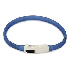 Beeztees antkaklis šunims Safety Gear Dogini USB, mėlynas, Ilgis: 70 cm — 2 nuotrauka