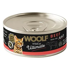 WOOLF Wild Cat Ultimate Beef Pate 85g jautieną sǔřėtas maistas katėms photo