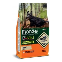 Monge Adult begrūdis maistas mažų veislių šunims 2.5kg