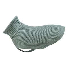 Trixie CityStyle Berlin Pullover šunų megztinis su medvilne, dydis S, nugaros ilgis 36 cm, šalavijo spalvos