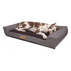 DOGESTE XXL vandeniui atsparus guolis-sofa dideliam šuniui, 118 × 78 cm, su nuimamu užvalkalu ir personalizavimo galimybe — 5 nuotrauka