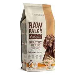 Raw Paleo sausas maistas suaugusiems šunims su vištiena ir miežiais 10kg