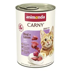 ANIMONDA Cat Carny Adult, skonis: jautiena ir ėriena, 400 g 