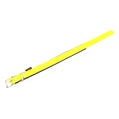 Heim Biothane®-Halsband weich gefüttert, neon-gelb