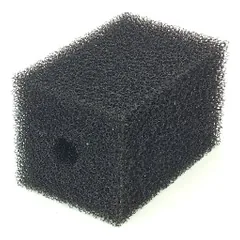 Kempinė juoda stačiakampė, 7x15 cm