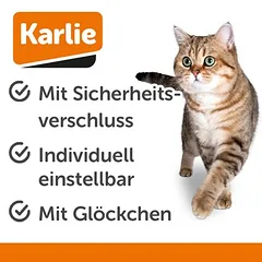 Karlie Art Sportiv antkaklis katėms, mėlyna — 4 nuotrauka