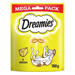 DREAMIES Mega Pack 180g - skanėstas katėms su gardžiu sūriu