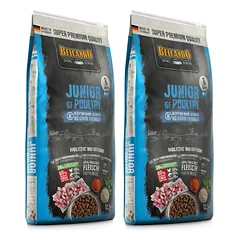 BELCANDO Finest Grain Free Junior Poultry M-XL 25 kg (2x12.5 kg) sausas maistas vidutinių ir didelių veislių šuniukams