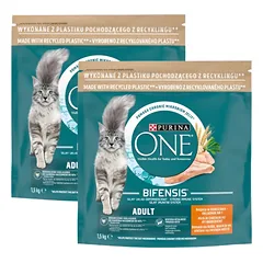Purina One Cat Adult Chicken Food 2x1,5kg