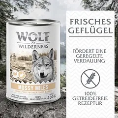Wolf of Wilderness Adult - mit viel frischem Geflügel 6 x 400 g