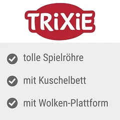 Trixie draskyklė katėms Isabella, balta / senai rožinė — 4 nuotrauka