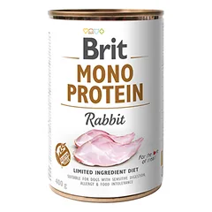 BRIT CARE wet Mono Protein Rabbit 400 g parduotuvėje mumbo.lt