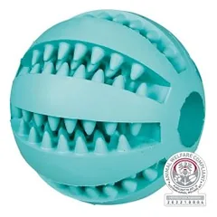 Trixie Denta Fun kamuolys, mėtinis, natūrali guma, ø 6 cm