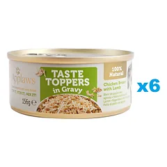 APPLAWS  Taste Topper Vištienos krūtinėlė su ėriena padaže 6x156 g