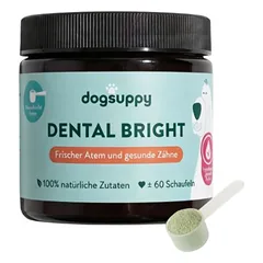 Dental Bright Zanhpulver für Hunde Zahnpflege Pulver Plaqueoff Proden