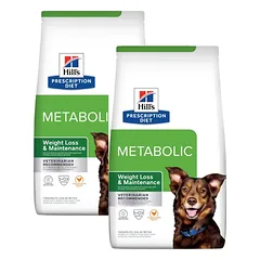 HILL'S Prescription Diet Canine Metabolic maistas antsvorio turintiems šunims 24 kg (2x12 kg)