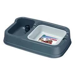 Georplast maisto ir vandens dozatorius, neslystantis, 34×20.5×7 cm — 3 nuotrauka