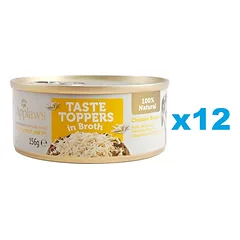 APPLAWS Taste Toppers Vištienos krūtinėlė sultinyje 12x156 g