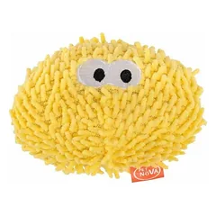 Žaislas šuniui – PET NOVA Moppyball – pliušinis mikropluošto kamuoliukas šunims, 11 cm