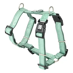 Max&Molly Comfort Harness Matrix 2.0 Jade - minkštas šunų petnešos su QR identifikatoriumi ir reguliuojamu dydžiu