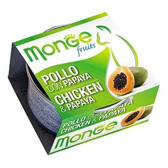 Monge Fruits Chicken & Papaya konservai suaugusioms katėms, 80 g