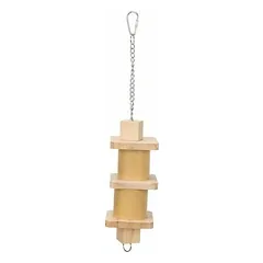 Trixie bambuko/medienos skanėstų žaislas paukščiams 35 cm — 2 nuotrauka