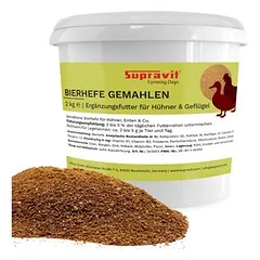 Supravit Bierhefe für Geflügel - Ergänzungsfuttermittel