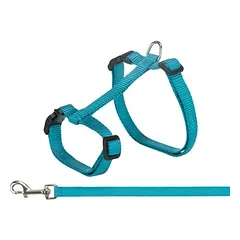 TRIXIE kačių petnešos su pavadėliu XXL 34-57 cm, 13 mm, 1.2 m
