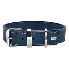HUNTER antkaklis šunims Aalborg special, Dydis: XL, Spalva: konjako spalvos, Kaklo apimtis: 56 - 66 cm, Plotis: 4,5 cm — 5 nuotrauka