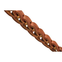 HUNTER SOLID EDUCATION CHAIN Išskirtinis odinis grandinėlės tipo pavadėlis šunims 20/120 — 3 nuotrauka